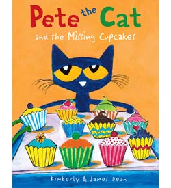 PETE THE CAT AMD THE MISSING CUPCAKES