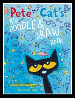 PETE THE CATS BIG DOODLE & DRAW BOOK