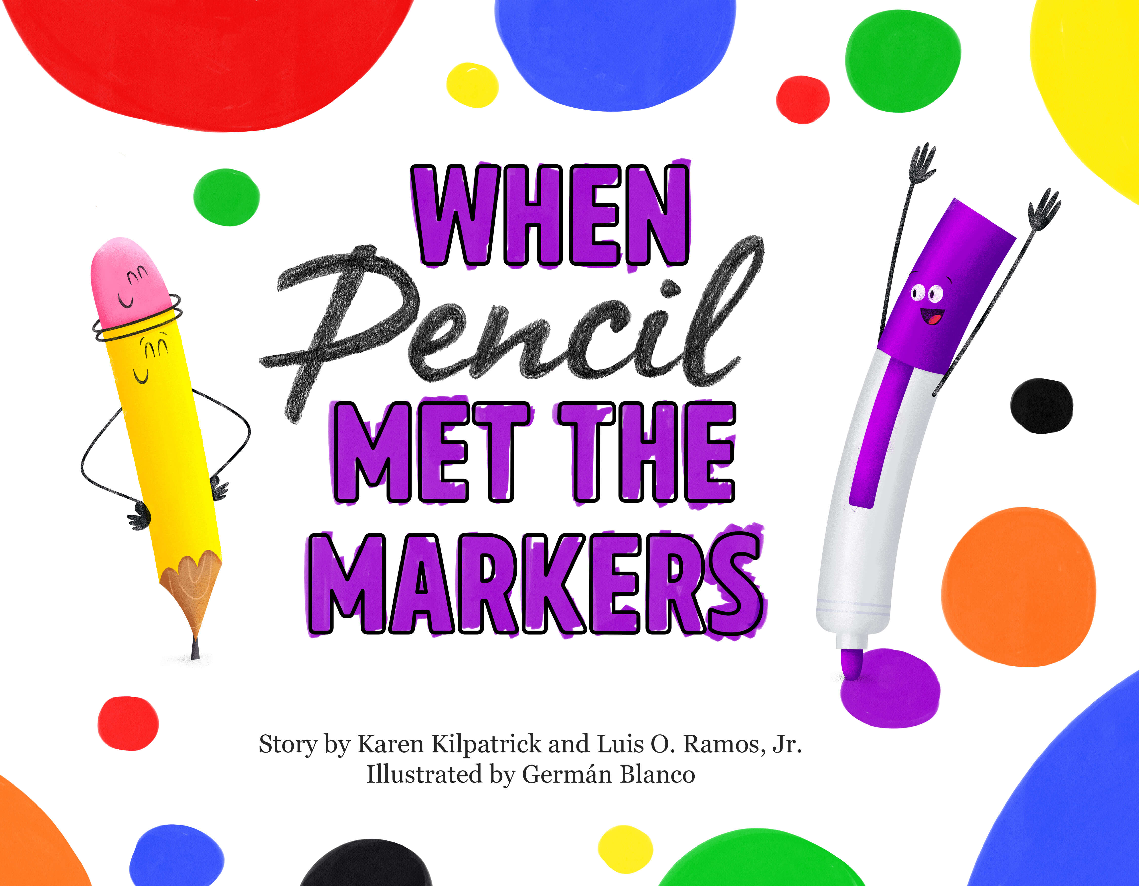 WHEN PENCIL MET THE MARKERS