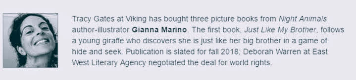Gianna Marino Deal Announcement